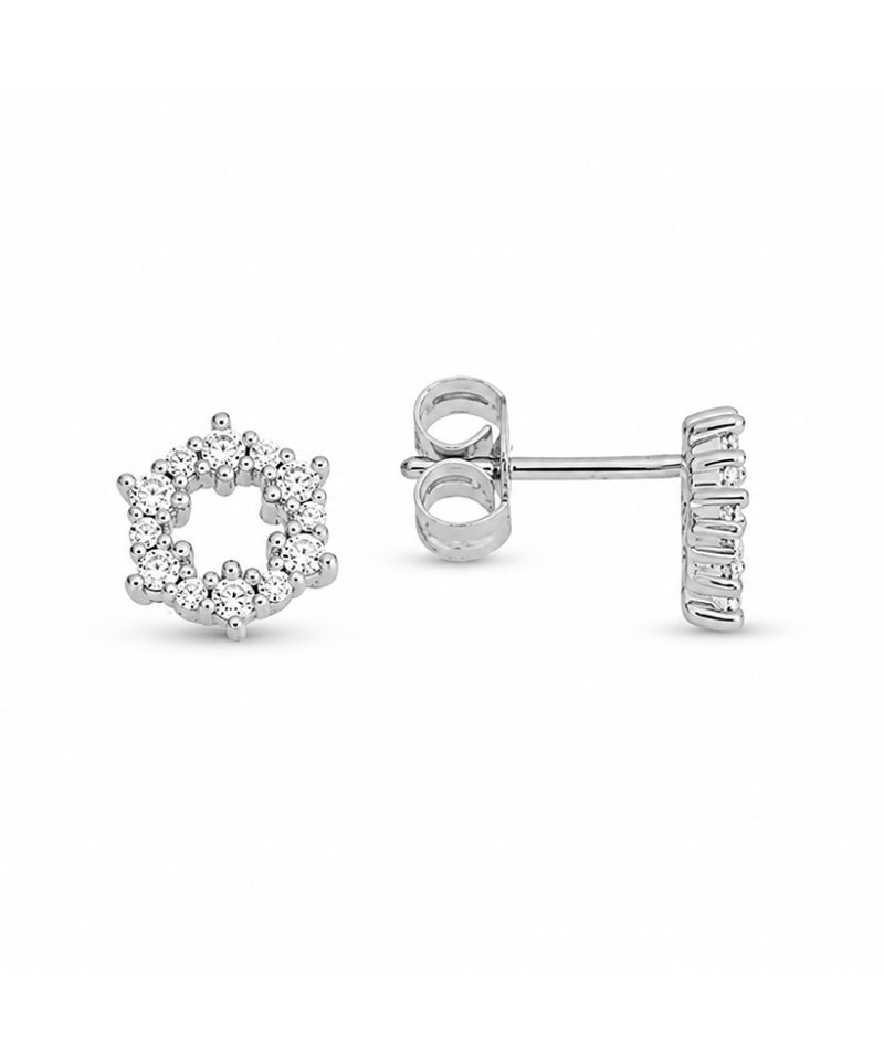 Ørepynt i hvitt gull, Diamanter 0,25 ct
