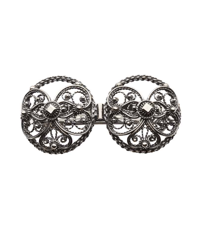 800710 - Hårspenne Oksidert