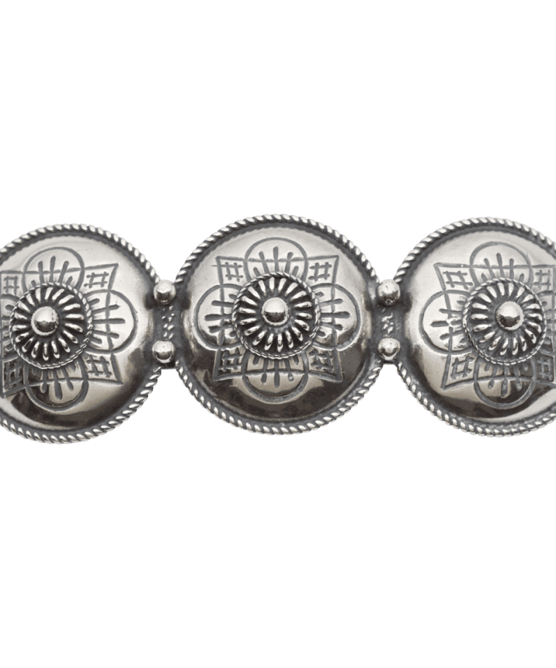 800816 - Hårspenne Oksidert med kruser