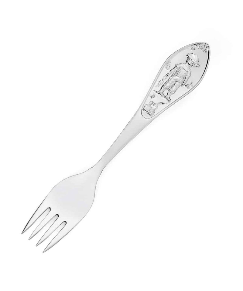 Hans - Sølv Barnegaffel Gutt