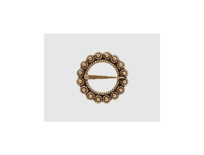 883700 Halsring gml forgylt