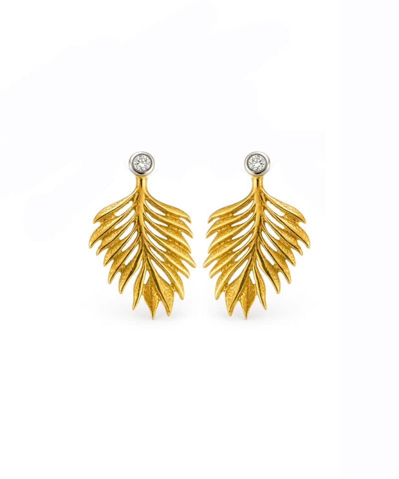 Autum Ørepynt gull 0.02ct