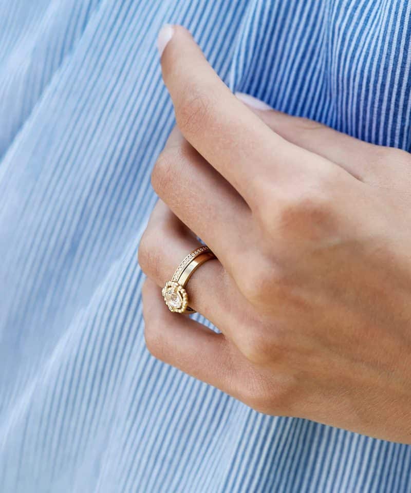 Alternative view of Orbit Rose Ring