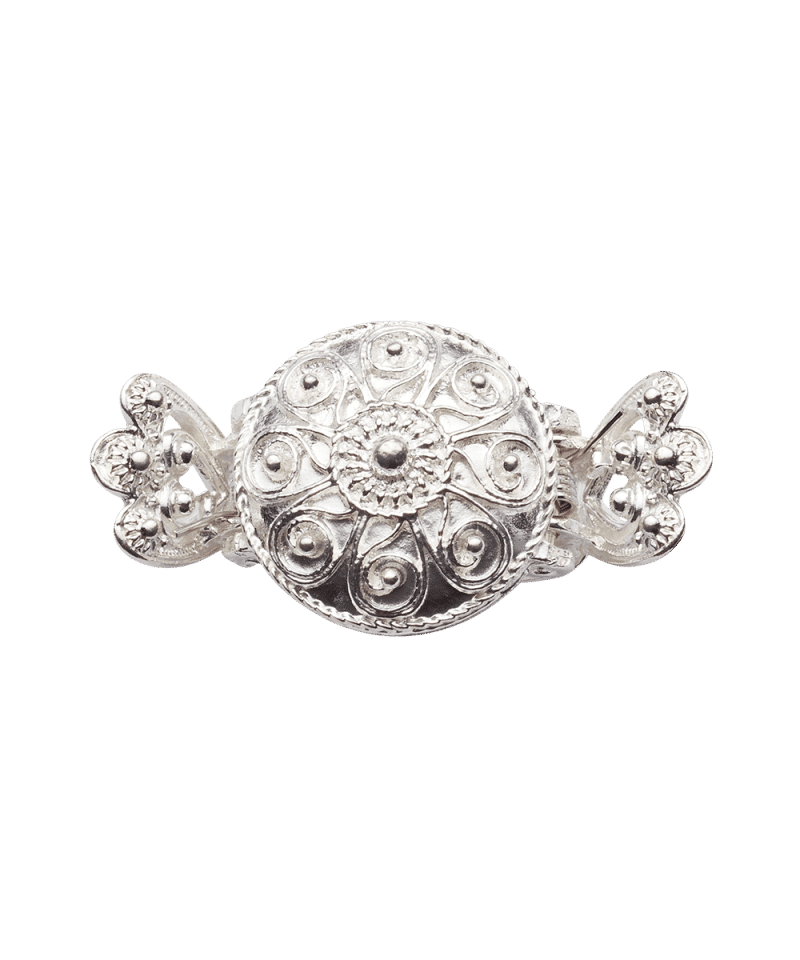 900440 - Hårklype Hedda Stor Hvit