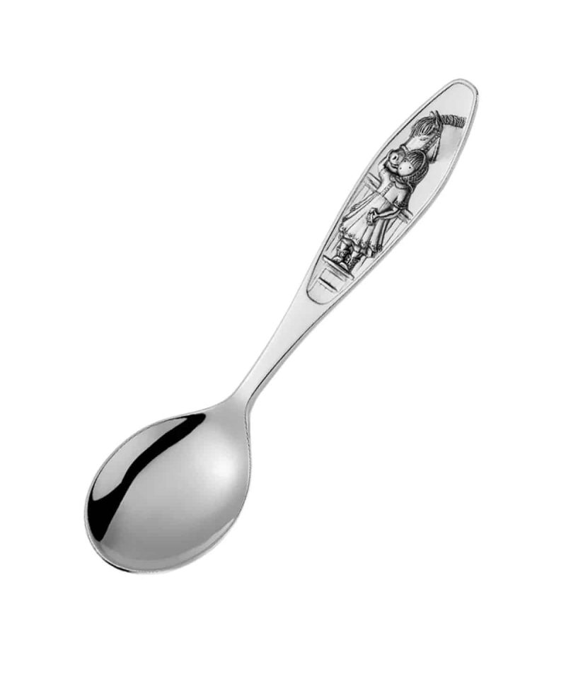 Ride Ride Ranke - Sølv Barneskje Pike