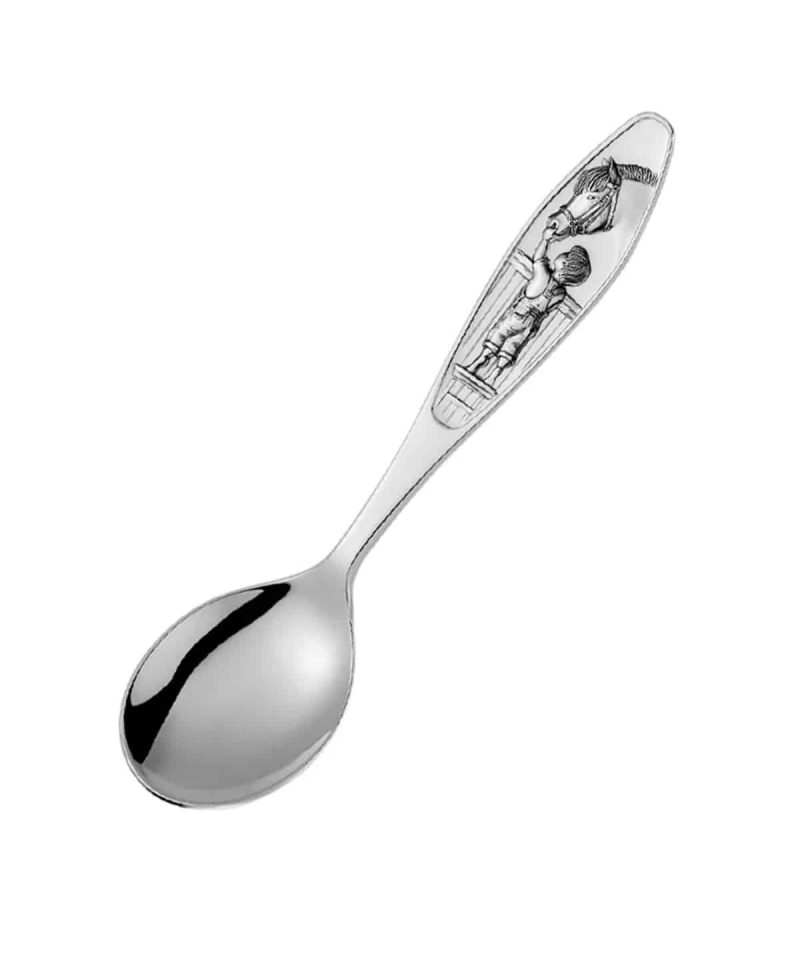 Ride Ride Ranke - Sølv Barneskje Gutt