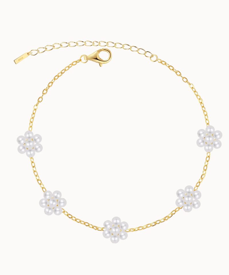 Amarylia Anklet - Gold Plated