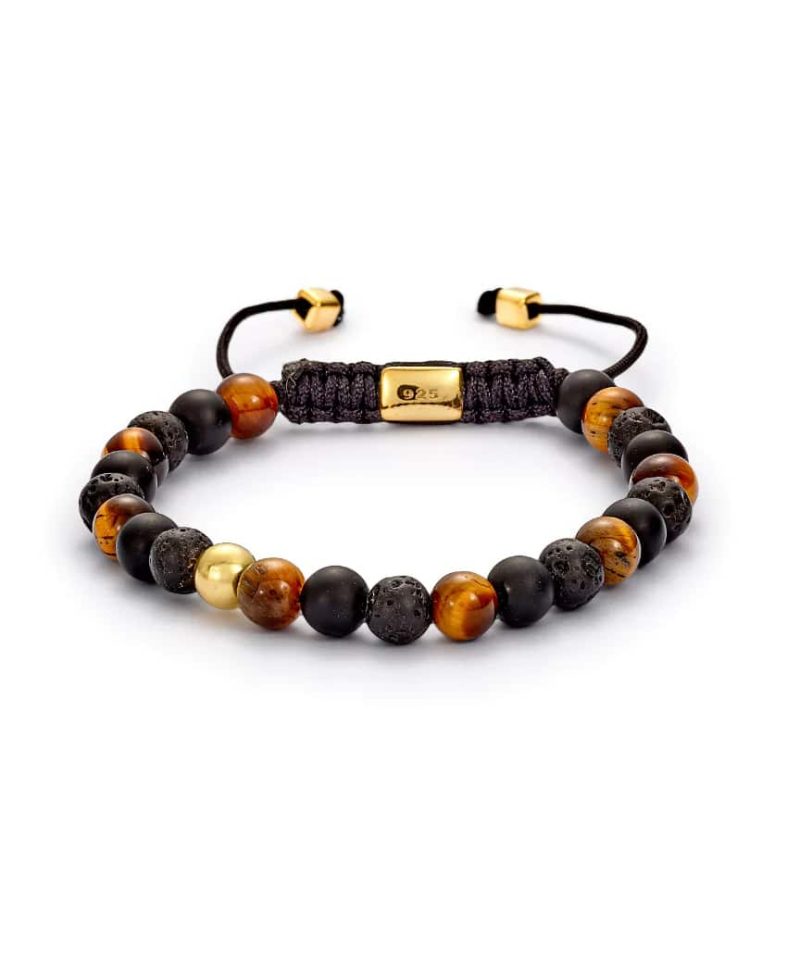 Armbånd - ColorUp Los Angeles Braided 6mm