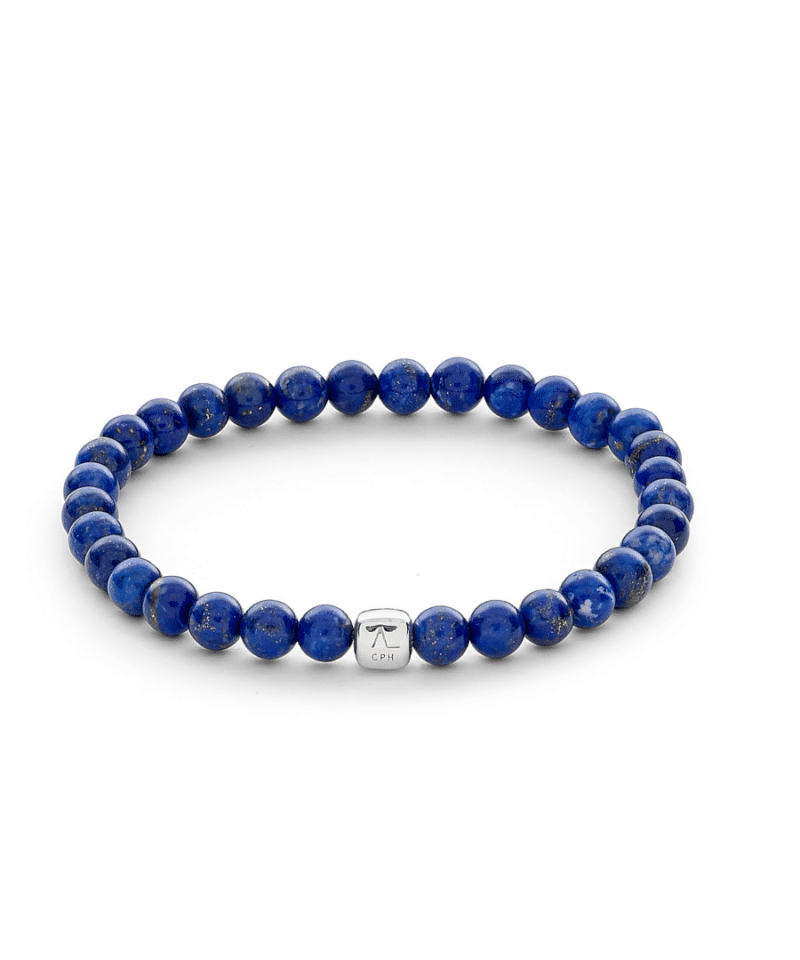 Armbånd - ColorUp Lapis 6mm