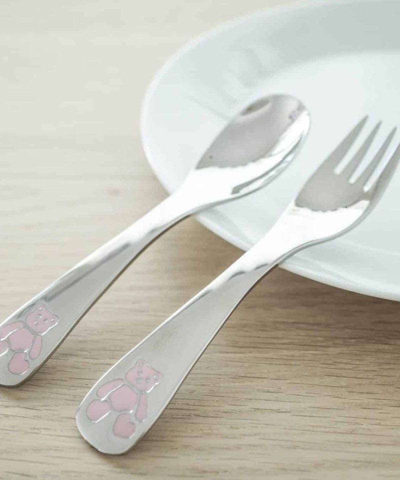 Alternative view of Barnebestikk 2-Deler - Bamse rosa