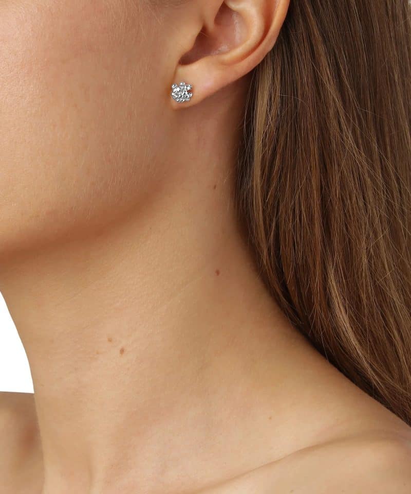 Alternative view of Dild ørepynt rhodinert