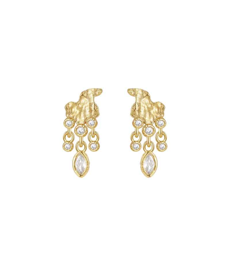 Semat Earrings - Gold Plated