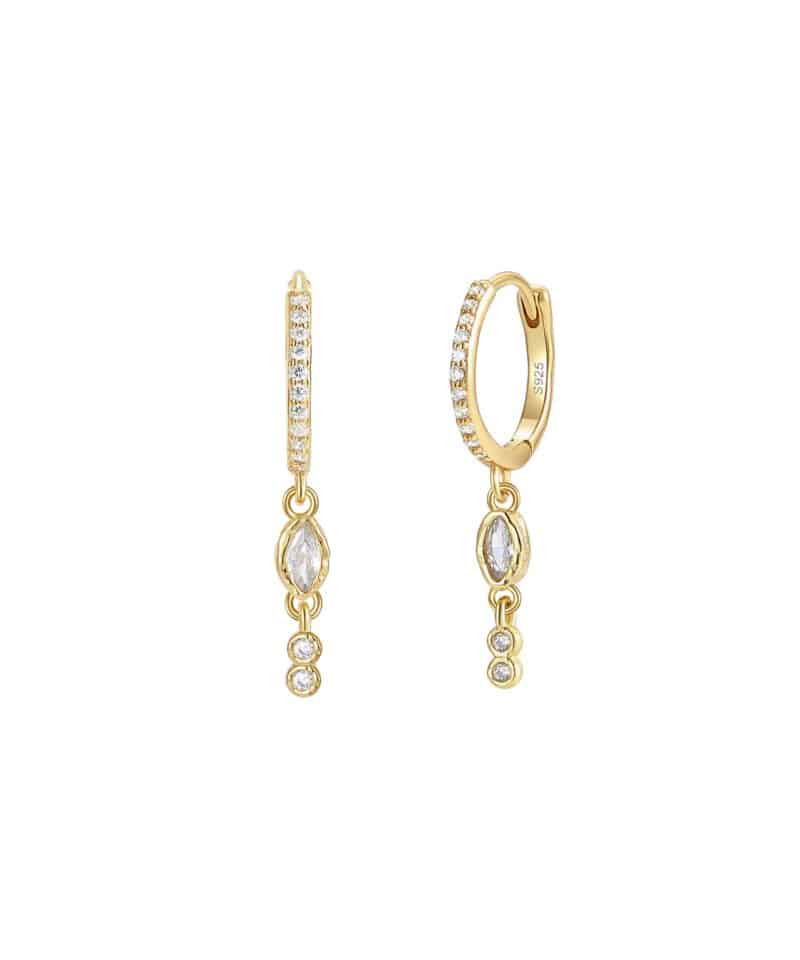 Hather Earrings - Gold Plated
