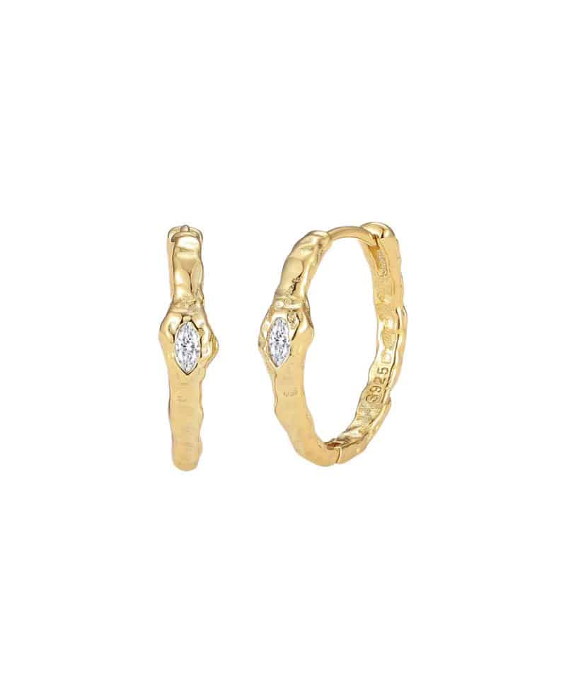 Montu Earrings - Gold Platet