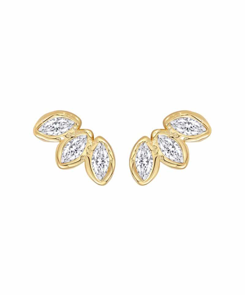 Hepa Petite Studs Gold Plated