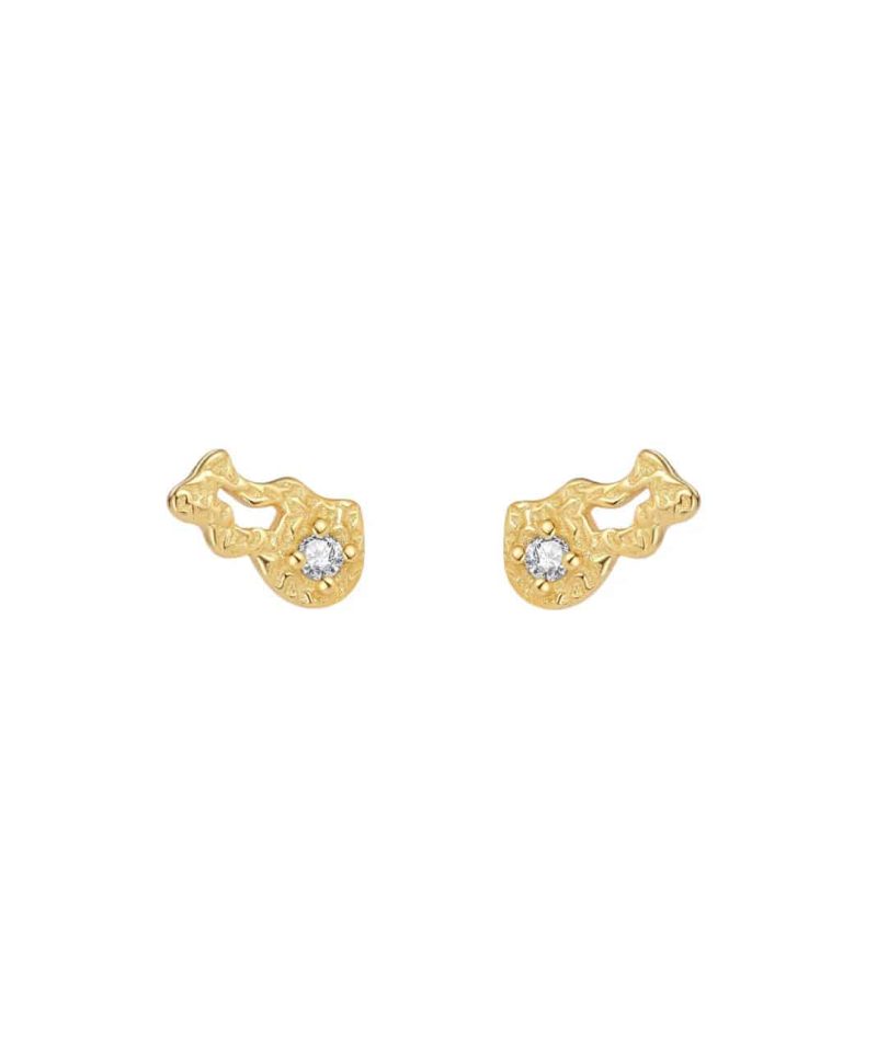 Gali Petite Studs - Gold Plated