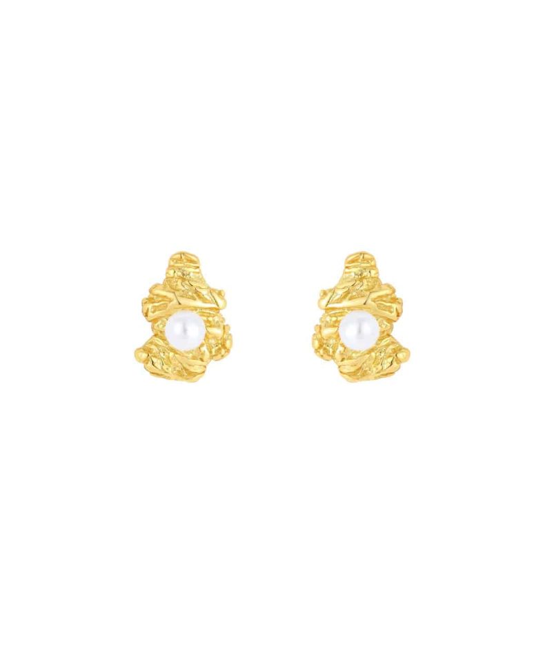 Eos Petite Studs - Gold Plated