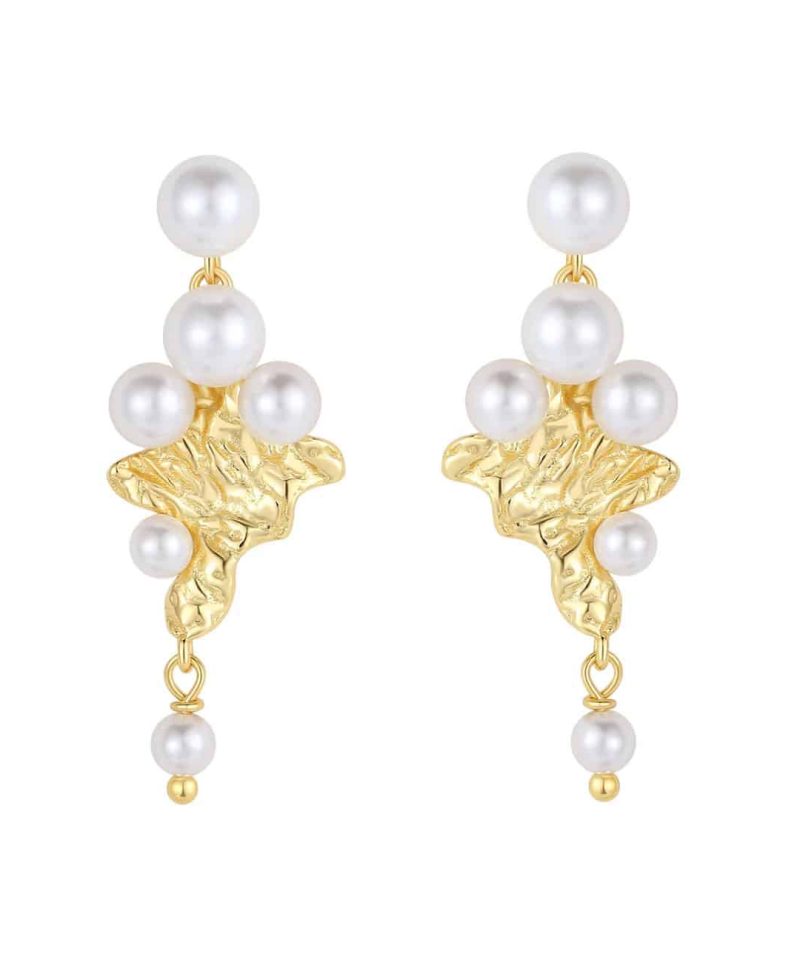 Naida Earrings - Gold Plated