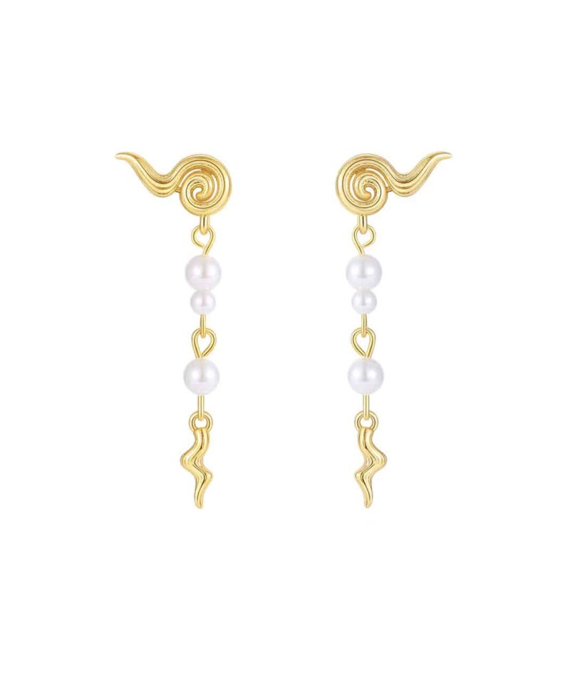 Sarka Earrings - Gold Plated
