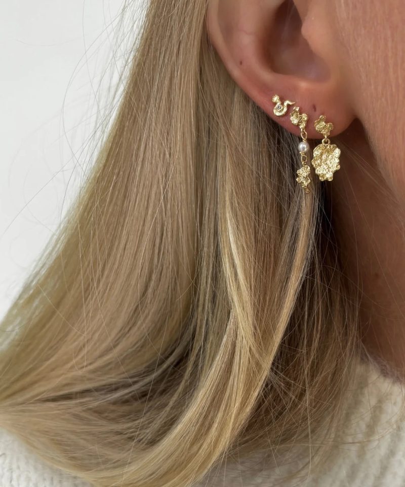 Alternative view of Manasa Earrings - Silver