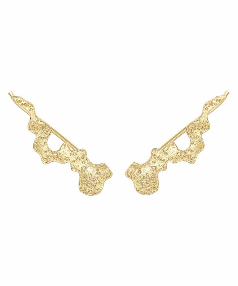 Pythia Ear Climber - Gold Plated