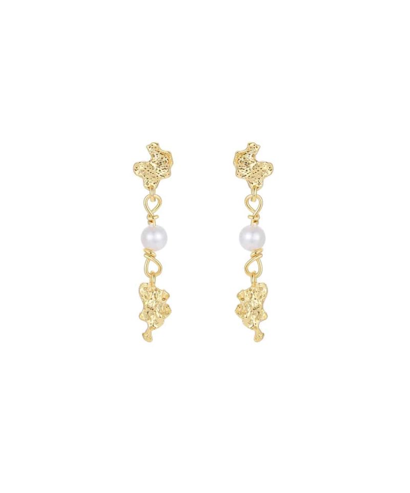 Kaa Earrings - Gold plated