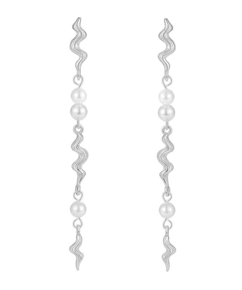Nisa Earrings - Silver
