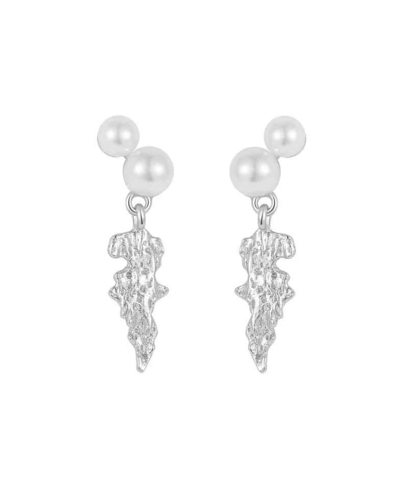 Lamia Earrings - Silver