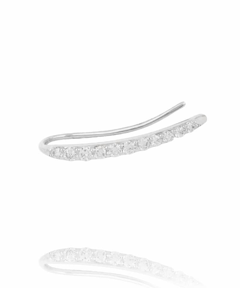 Ocean Tide Earring 18K 0,12ct Tw/Vs