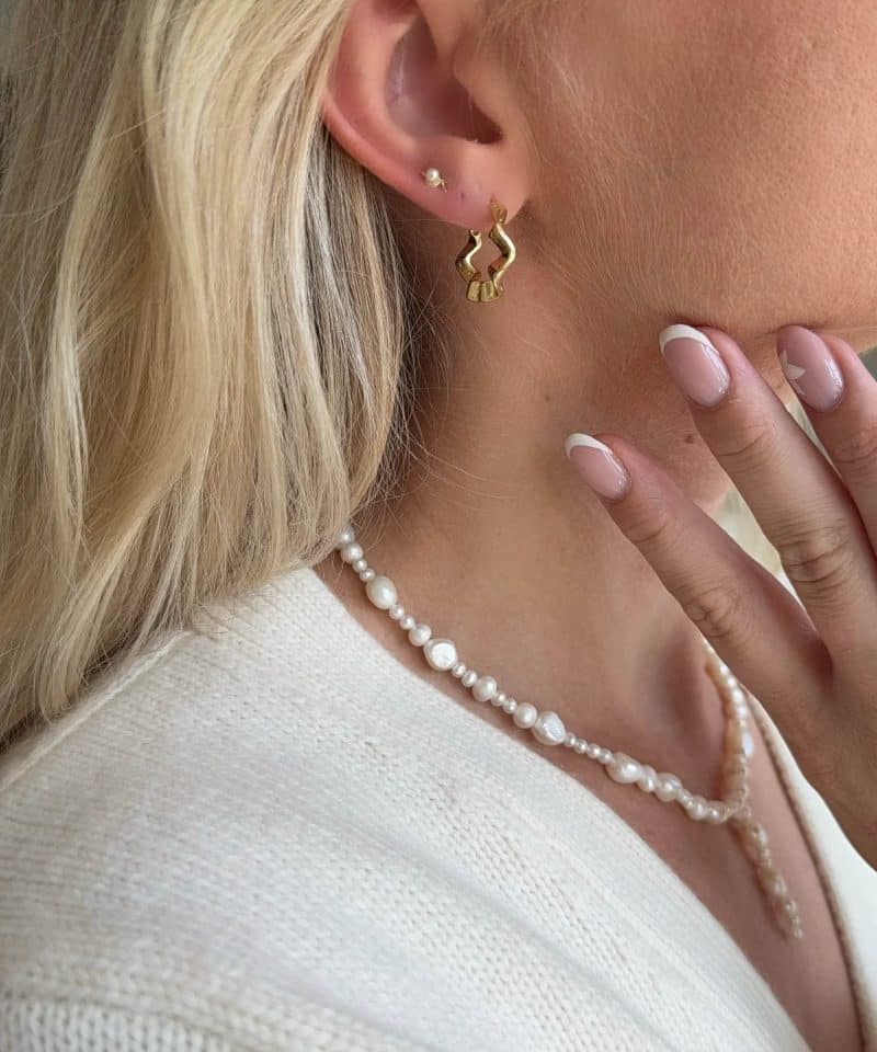 Alternative view of Adriana Earrings Gold plated