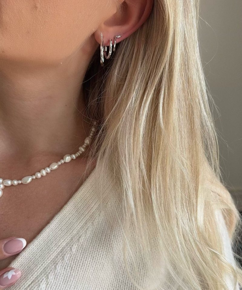 Alternative view of Thalassa Earrings Silver