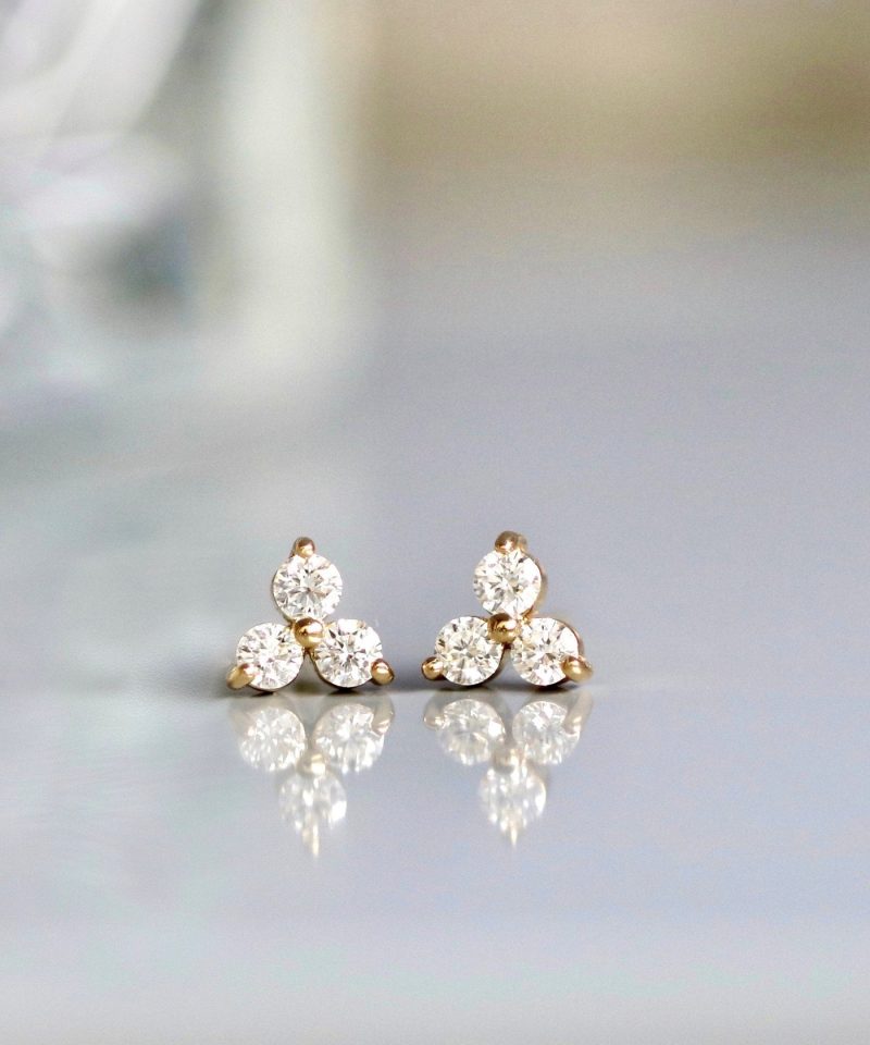 Alternative view of Fryd Diamond Earrings