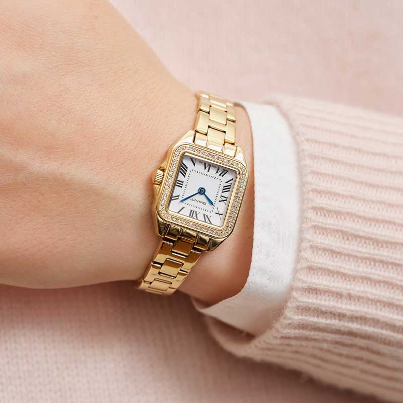 Alternative view of Seneca Bijou Gullfarget / Hvit 22,5mm