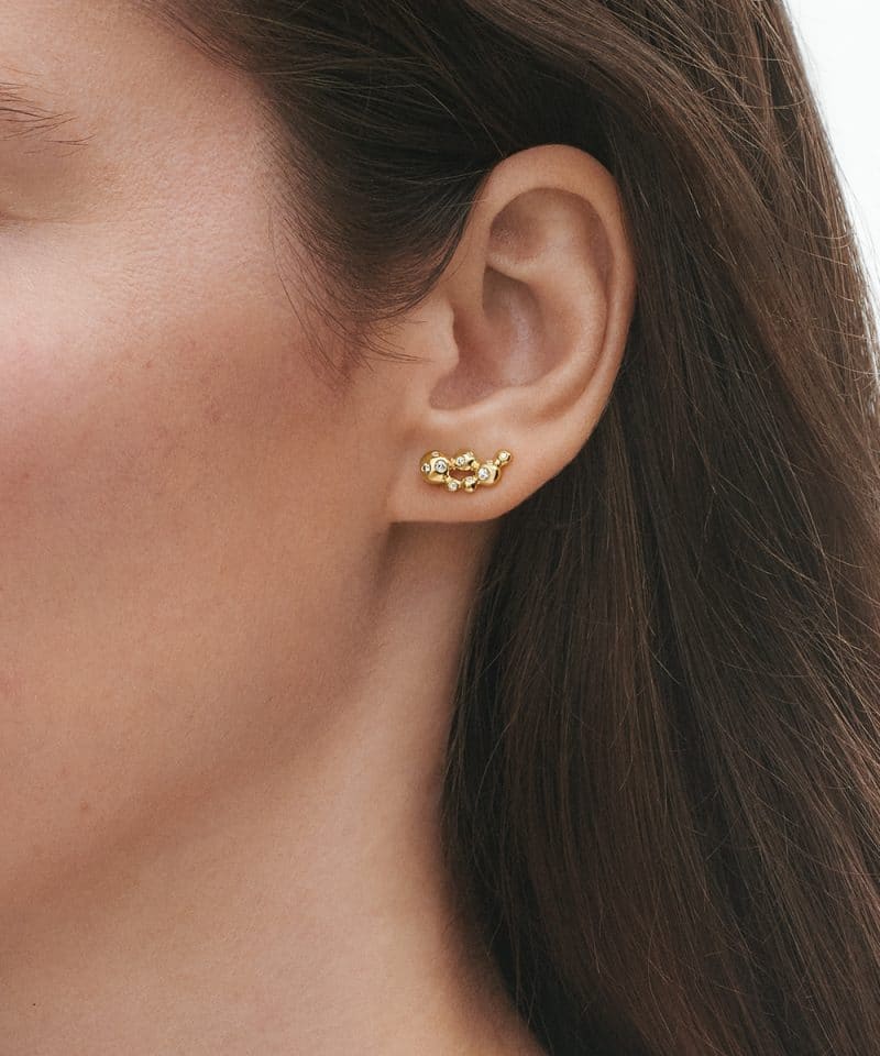 Alternative view of Moonlight Grapes Ørepynt