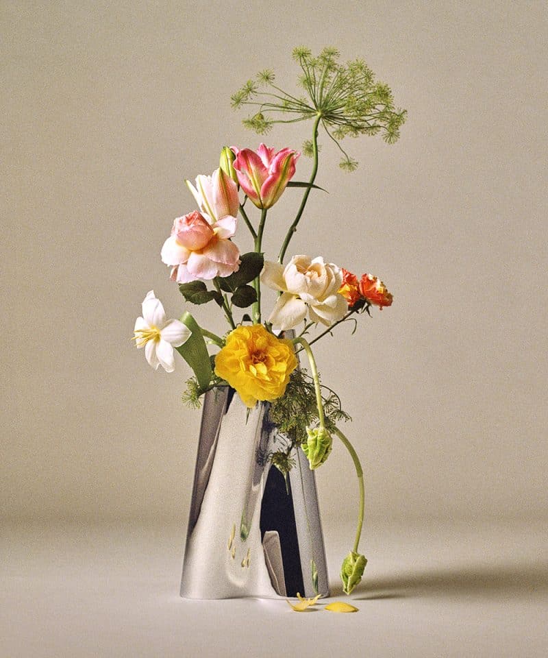 Alternative view of Lituus Vase, medium