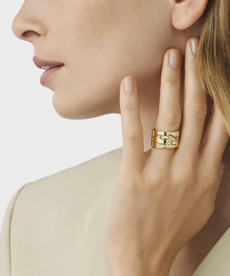 Alternative view of Fusion Endering i gult gull, AA