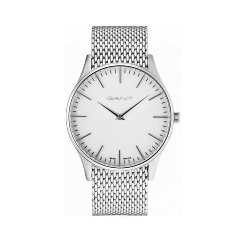 Park Hill Stål M/ Hvit Urskive 42mm