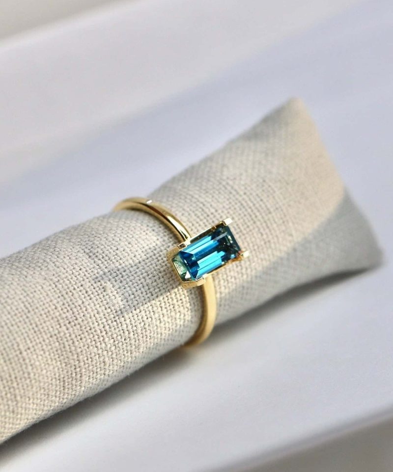 Alternative view of Nord London Blue Ring Turned