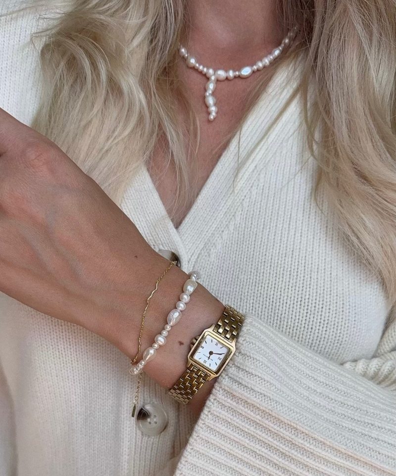 Alternative view of Nerina Bracelet Gold plated