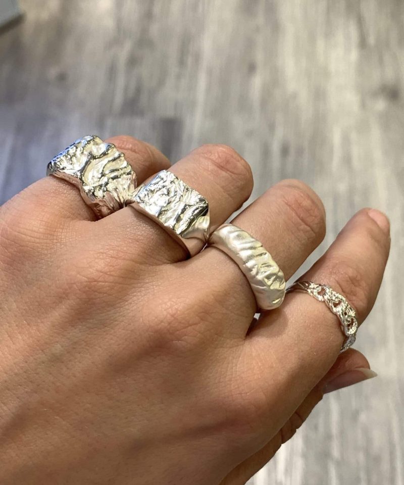 Alternative view of Lund Copenhagen - Sølvring matt 925s