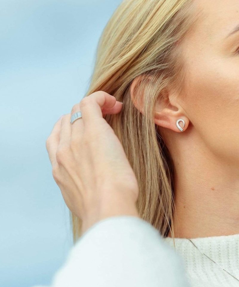 Alternative view of Preikestol Buede Ørepynt 925 Small