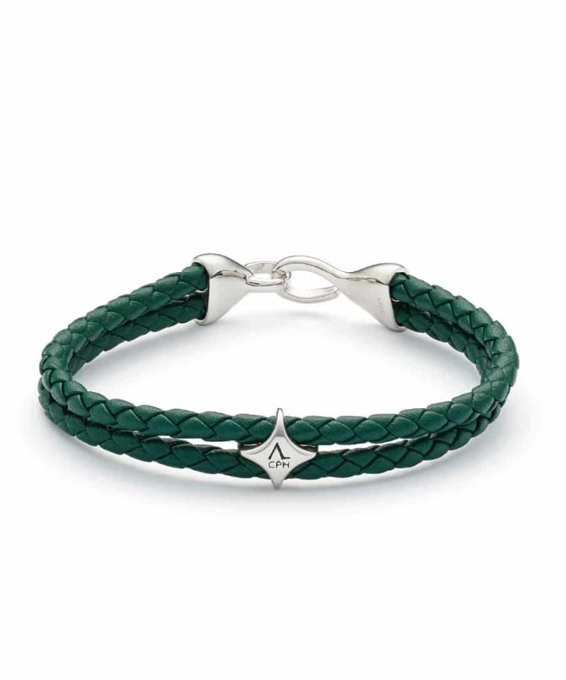 Armbånd - Bolo Leather Green