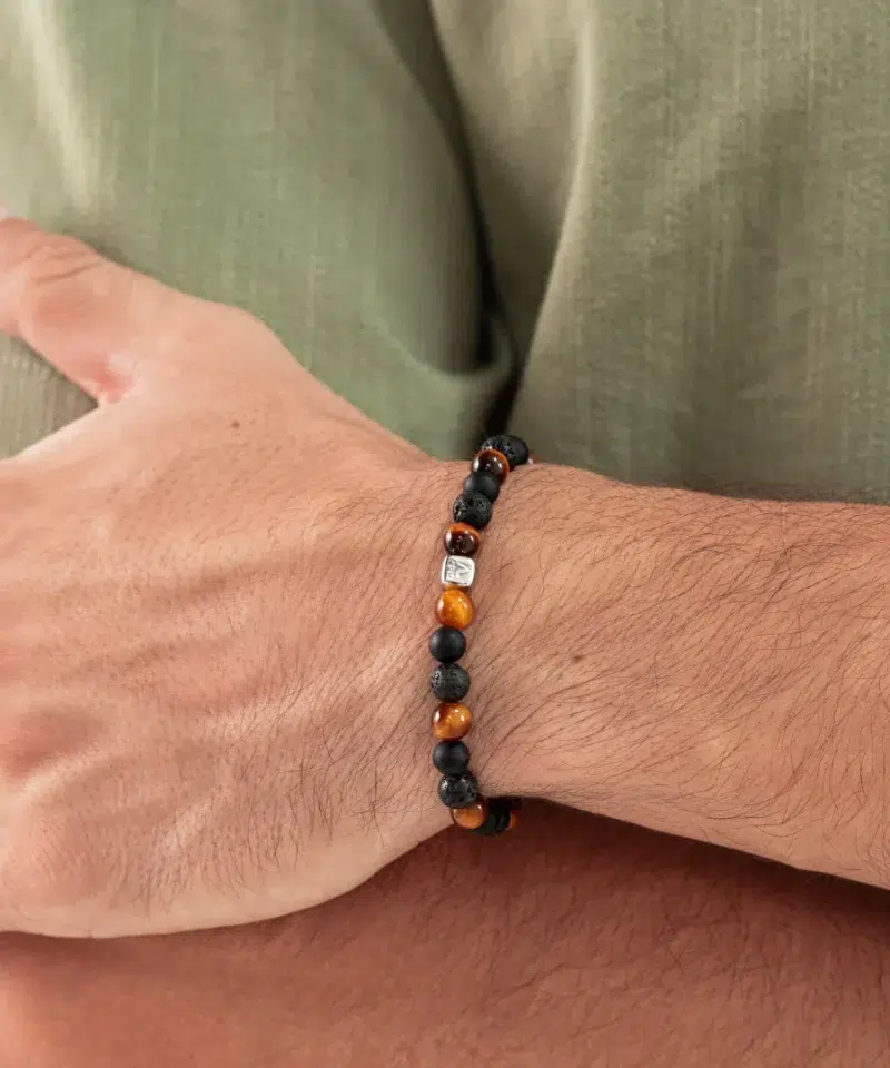 Alternative view of Los Angeles 8mm armbånd C10010XL-21CM