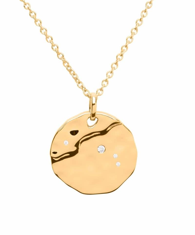 Stjernetegn forgylt med zirconia - Væren