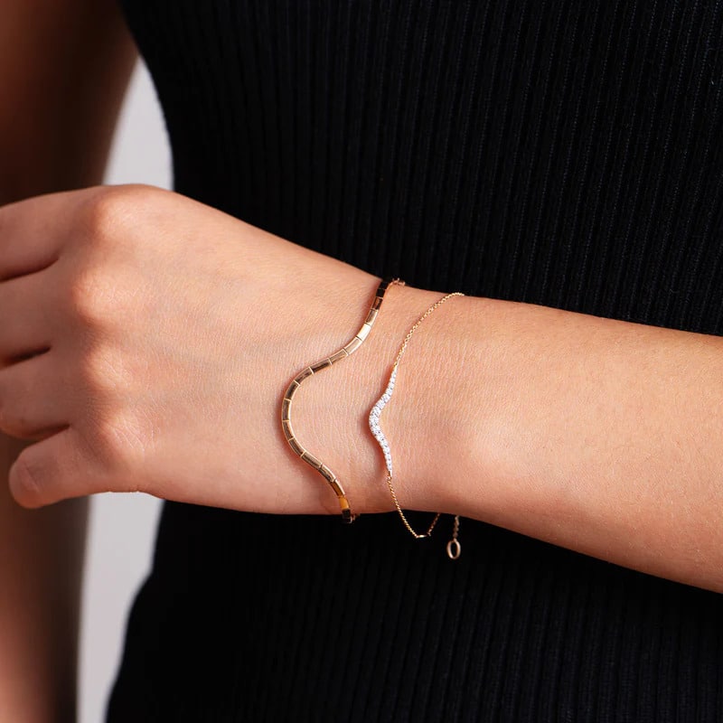 Alternative view of Radiant Bracelet 18K - Allianse armbånd