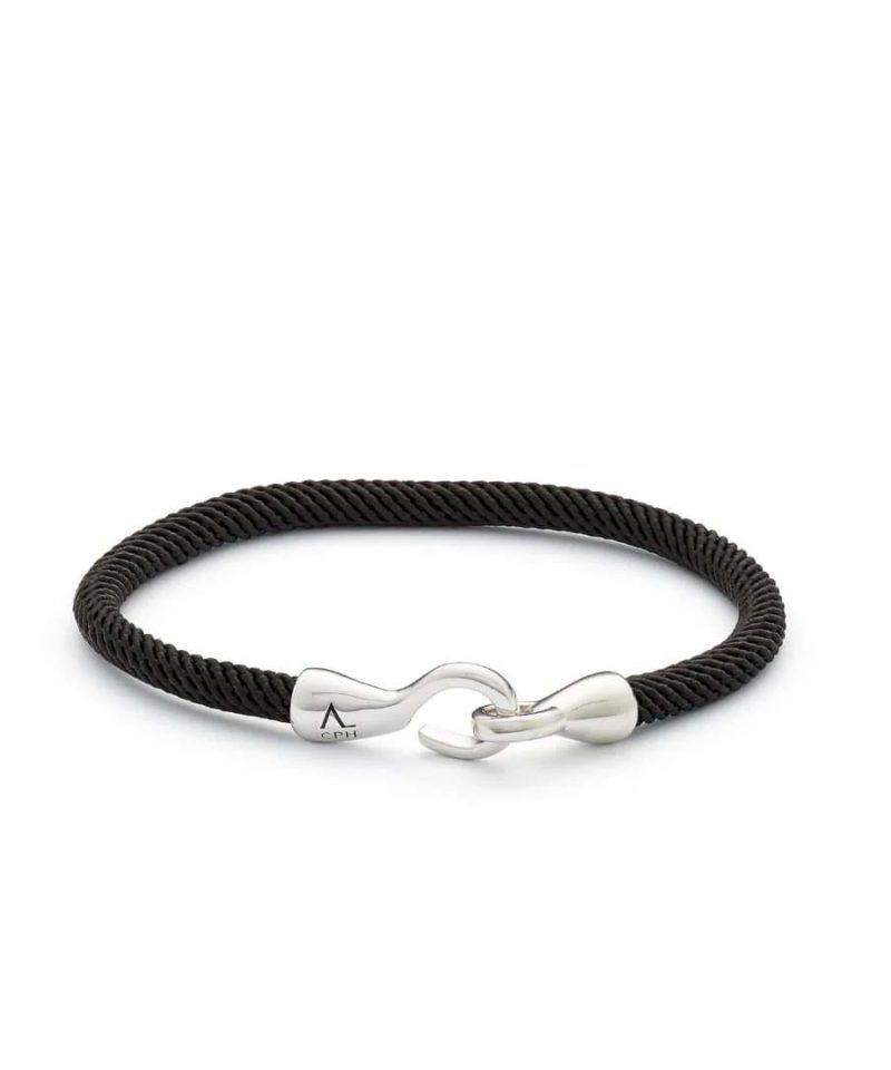 Maritime Black armbånd L00090L-19,5CM