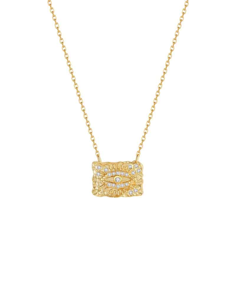 Nefertiti Necklace - Gold Plated