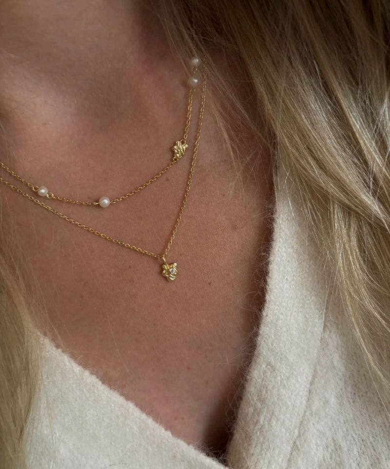 Alternative view of Ember Necklace - Gold Plated