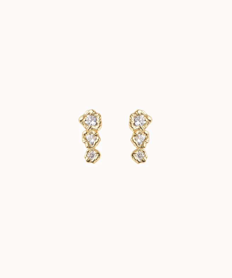 Nebula Petite studs 925s/fg