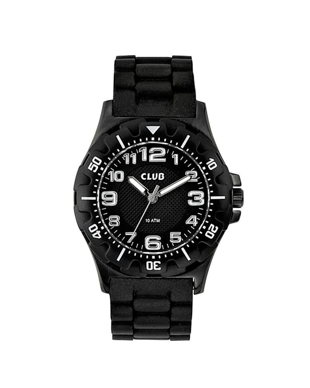 Club g ipb sort a m/sort silikon rem